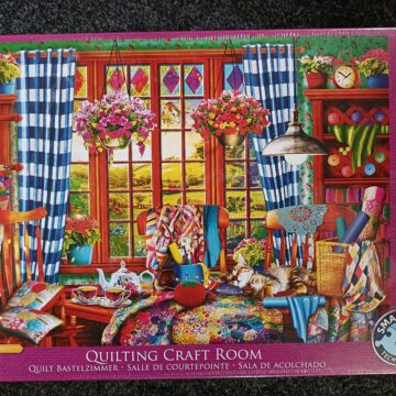 Puzzel Eurographics Quilting craft room 1000 stukjes